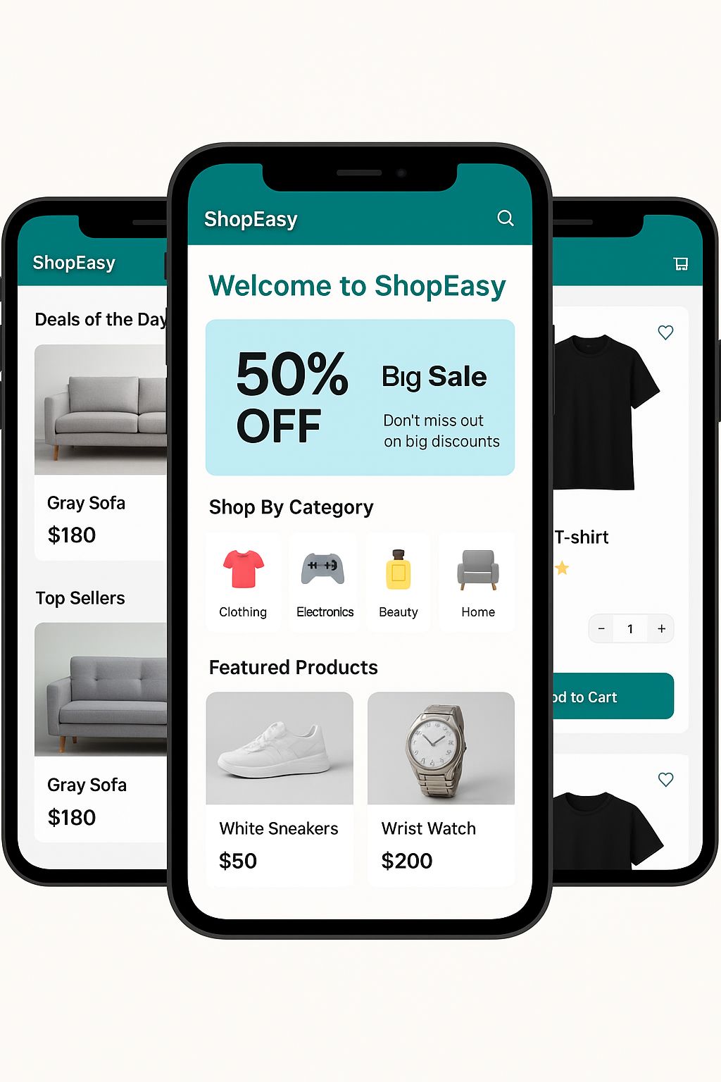 Custom e-commerce website designed by Web Design Perth specialists